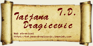 Tatjana Dragičević vizit kartica
